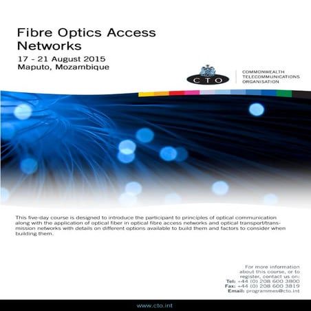 8000 - Fibre Optic Access Network