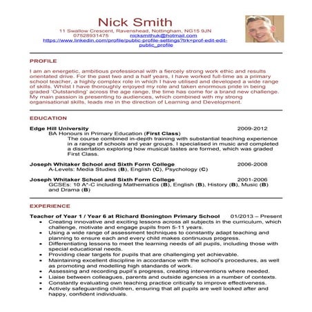 NICK SMITH APRIL 2015