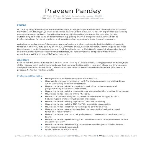 Pandey_2015_Business_Functional_Analyst