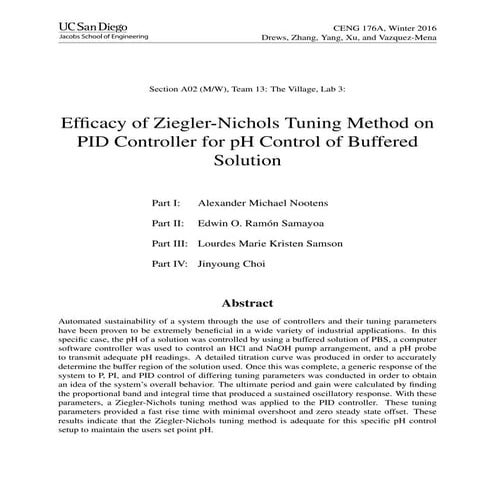 pH Control | PDF