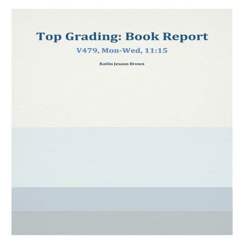 Top Grading | DOCX
