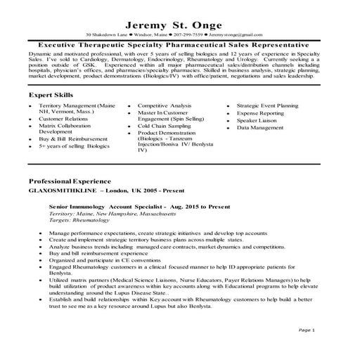 Jeremy Resume 2016