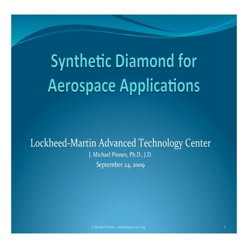 Lockheed Martin diamond presentation 