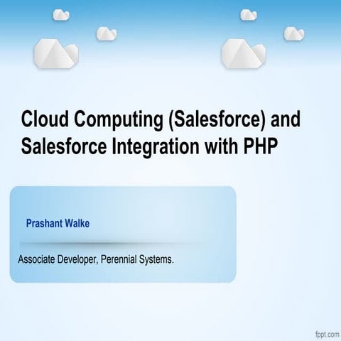 Salesforce_php_by_Prashant_Walke