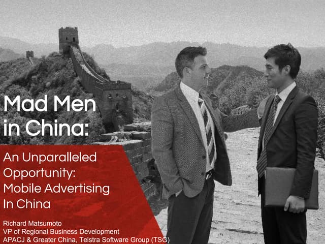 'Mad Men In China' - Mobile Adverti...