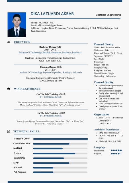 CV Update