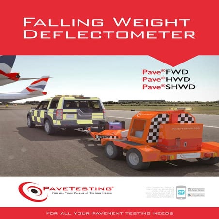 Falling weight deflection test | PPTX