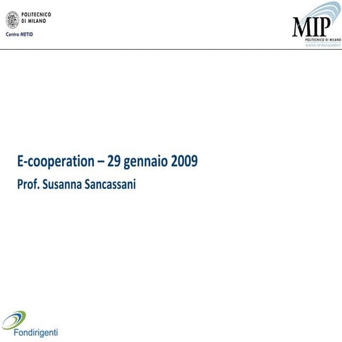 E Cooperation 2