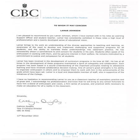banas recommendation lettr | PDF