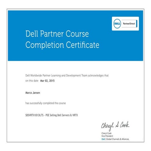 Dell Cert | PDF