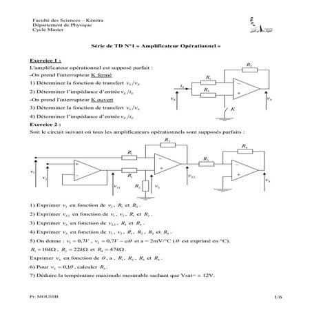 EA2 TD1 2023 Amplificateur Opérationnel Correction youben.pdf