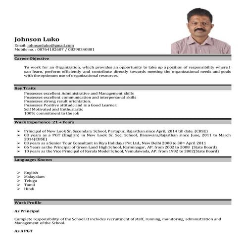 Johnson Luko - Profile