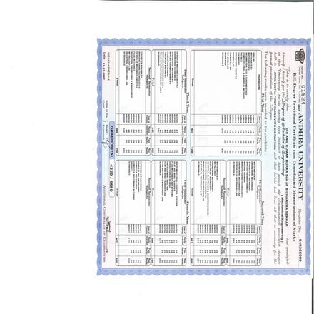 Anil - Engineering Consolidated Marks Memo