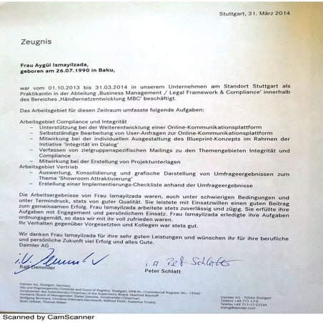 Daimler AG reference