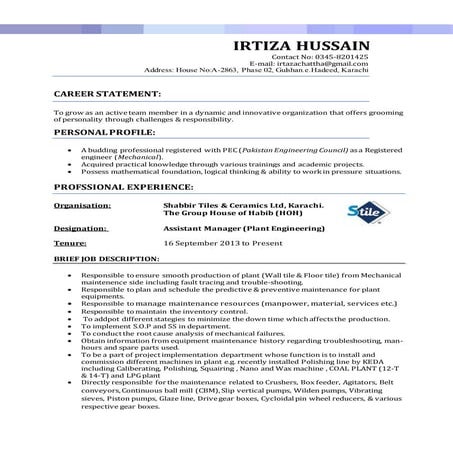 IRTIZA HUSSAIN CV (1)