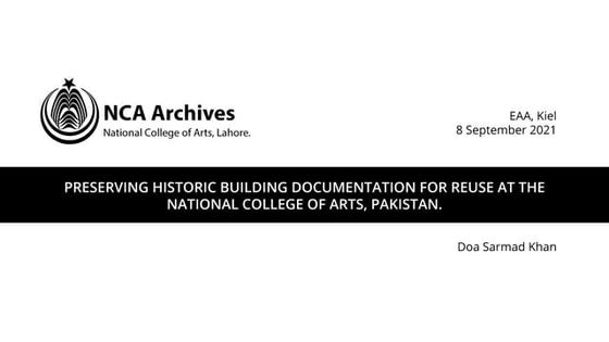 Eaa2021 476 preserving historic building documentation  pakistan
