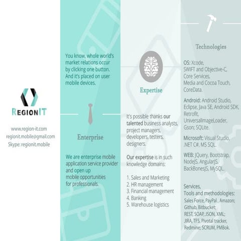 RegionIT — ValueProposition