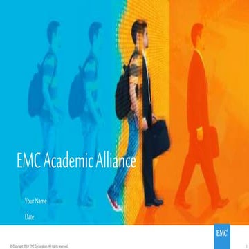 EMC Academic Alliance overview
