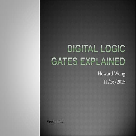 Digital Logic Gates and RAID Explained v1.3