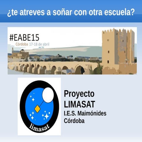 Proyecto LIMASAT - Eabe'15 