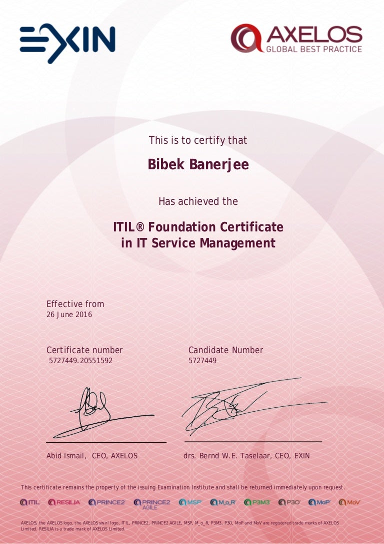 ITIL_Certificate_AXELOS