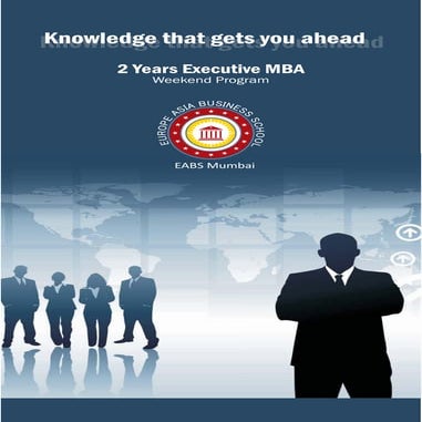 Europe Asia Business School Mumbai Executive MBA Brochure
