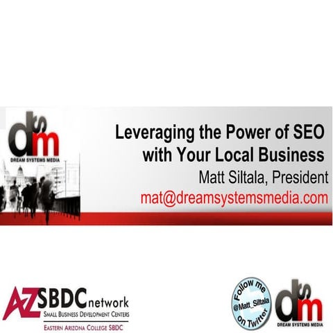 Leveraging the power of SEO with your local business