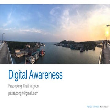 Digital Awareness