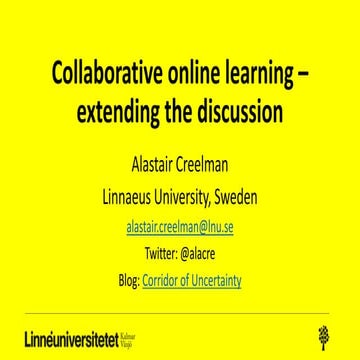 EADL 2019 collaborative learning