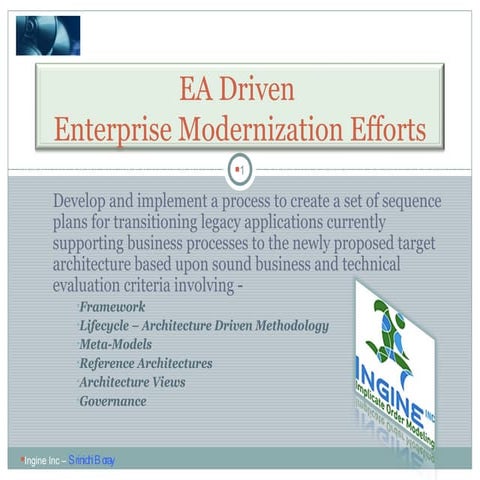 EA Driven Transition Planning