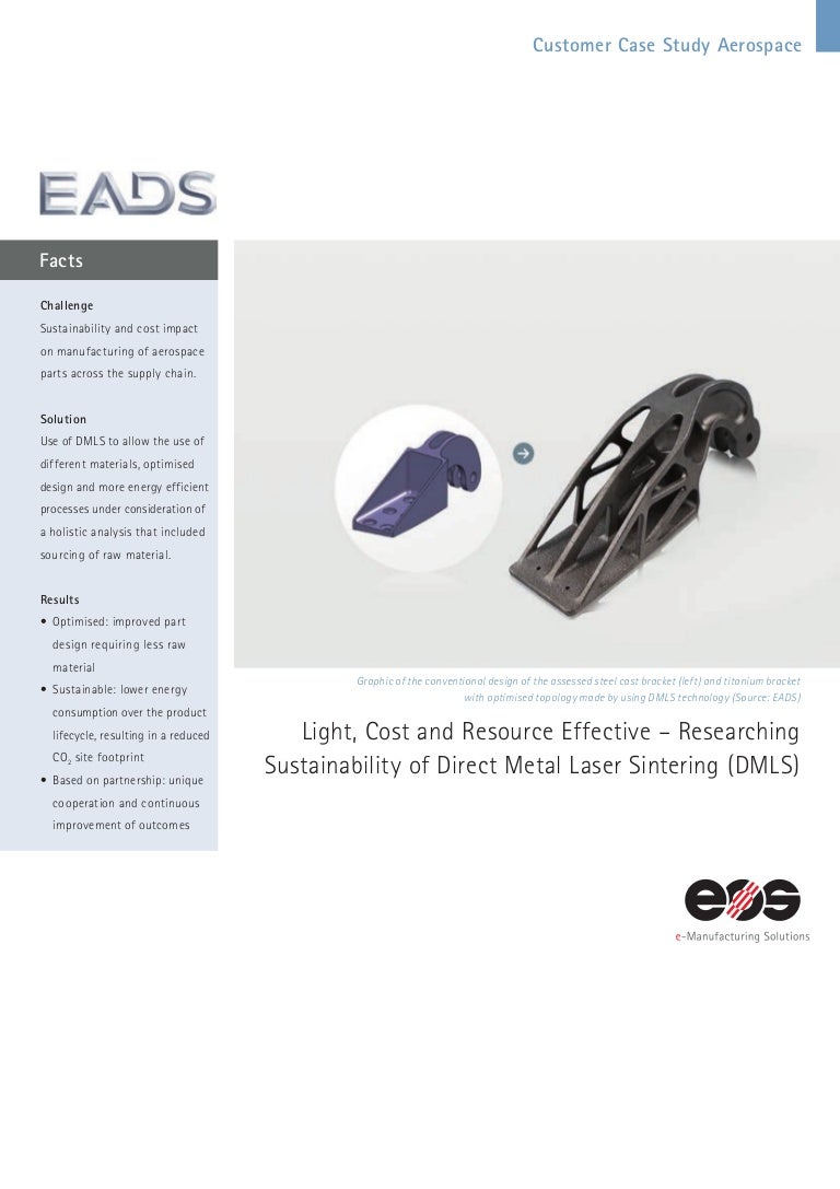 EADS Innovation Works Aerospace Brackets Direct Metal Laser Sinteri…