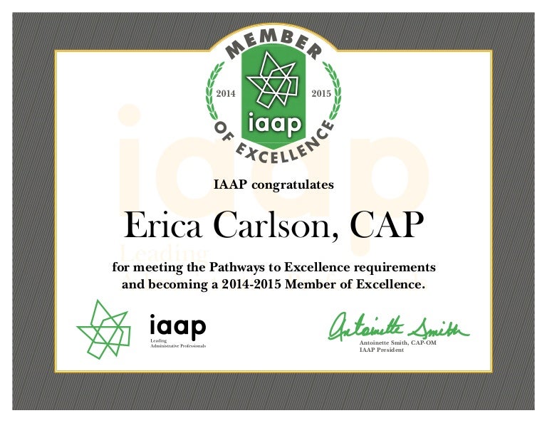 cap certification requirements