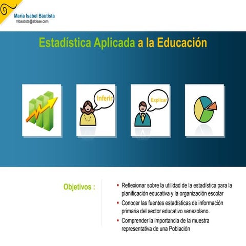 Estadística Aplicada a la Educación