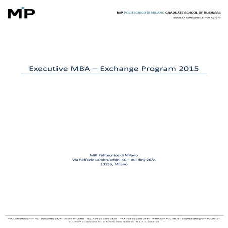 Exchange EMBA 2015_Luxury Mgmt