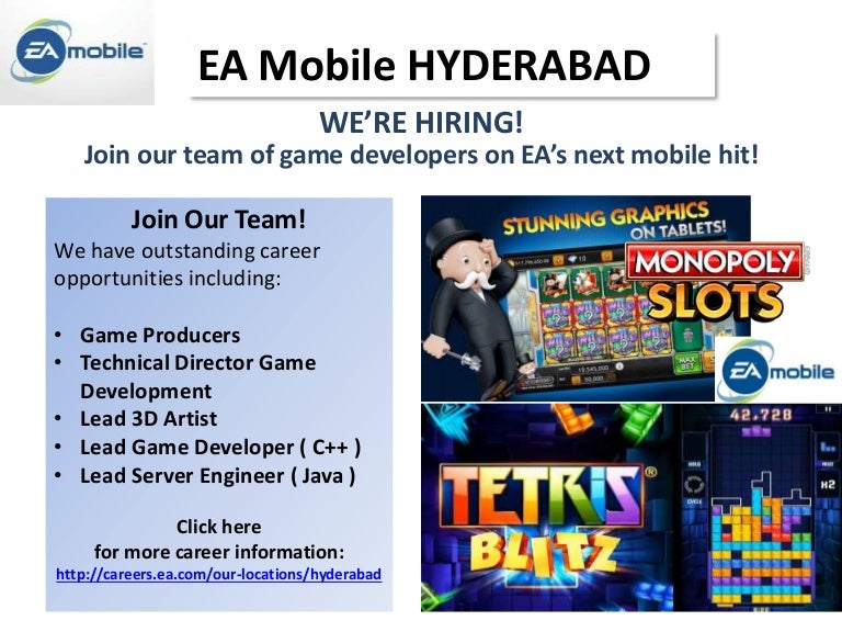 EA MOBILE HYDERABAD STUDIO HIRING.......