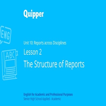 EAP 11_12_UNIT 10_LESSON 2_The Structure of Reports.pptx