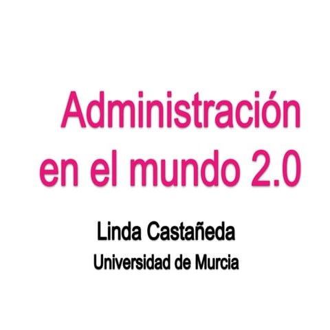 Administración 2.0