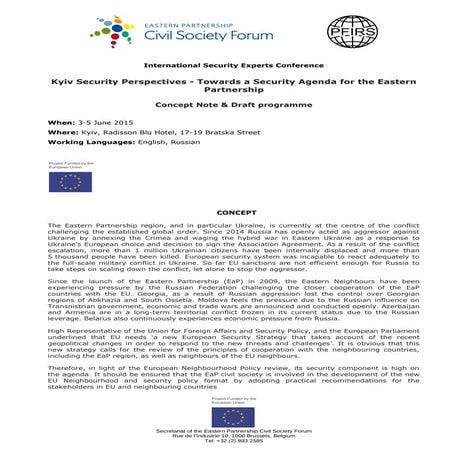 EaP CSF Kyiv security conference final programme