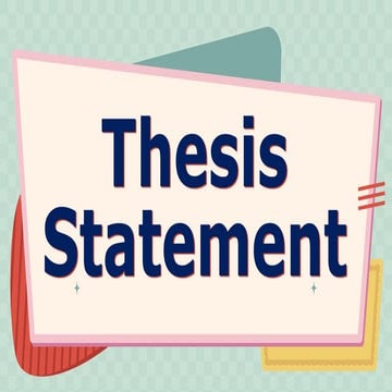 THESIS STATEMENT.pptx