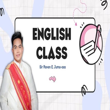English for Academic and Professional Purposes LESSON 2 AND 3