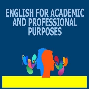 English Professional Academic Grade 11 and 12
