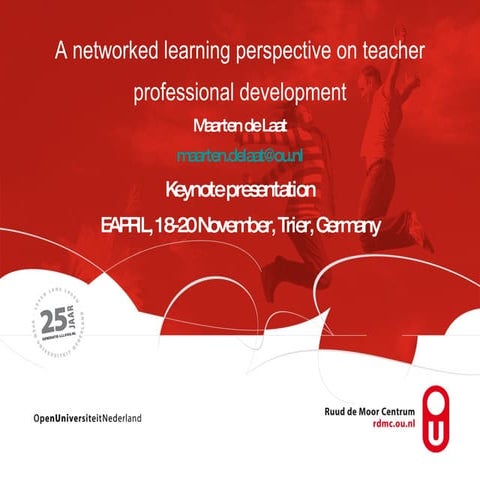 A networked learning perspective on teacher professional development