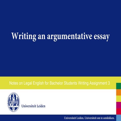 Eapw argumentative essays