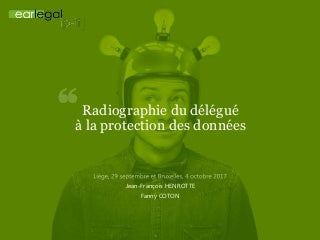 earlegal #5 - Radiographie du délégué  à la protection des données 