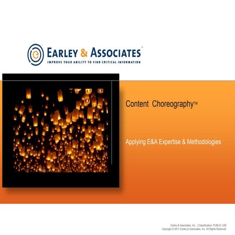 Earley associates content-choreography_approach-2011-04-28