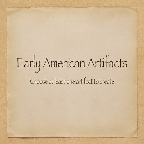 Early American Crafts