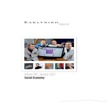 Earlybird Magazine: Social Economy