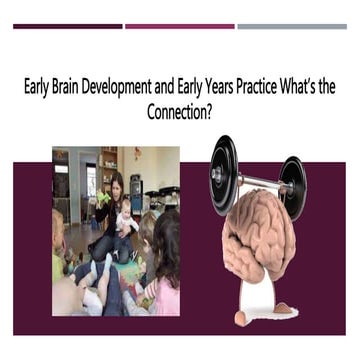 Early brain development