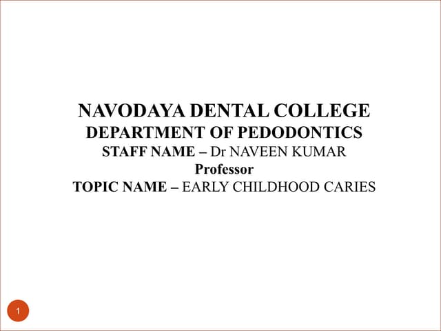 Early childhood caries.ppt