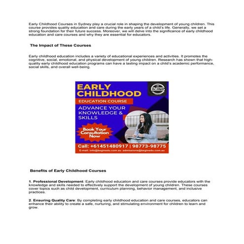 Early Childhood Education And Child Care News.pptx